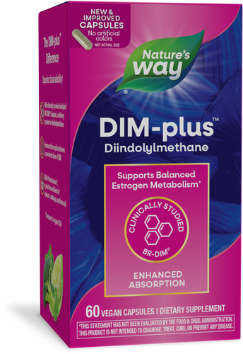 NATURE'S WAY DIM PLUS 60 VEG CAPSULE
