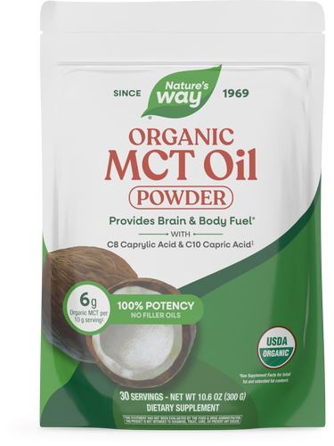 NATURE'S WAY ORG MCT OIL POWDER 10.6 OZ