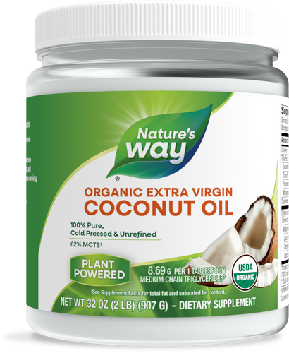 NATURE'S WAY COCONUT OIL X VIRGIN 2LBS