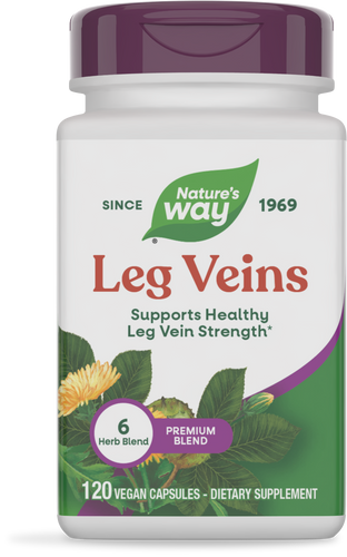NATURE'S WAY LEG VEINS 120 VEG CAPSULES