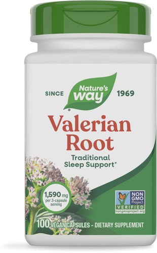 NATURE'S WAY VALERIAN ROOT 100 CAPSULES