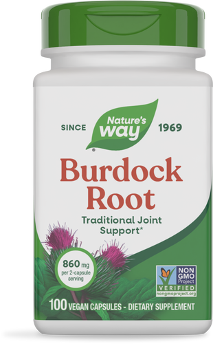 NATURE'S WAY BURDOCK ROOT 100 VEG CAP