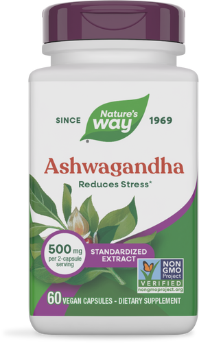 NATURE'S WAY ASHWAGANDHA 500 MG 60 VCAPS
