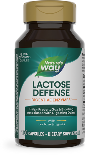 NATURE'S WAY LACTOSE DEFENSE 100 CAPSULES