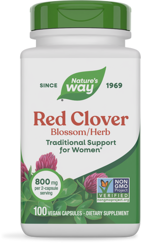 NATURE'S WAY RED CLOVER 800 MG 100 VEG CAP
