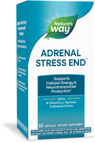 NATURE'S WAY ADRENAL STRESS END 60 CAPS