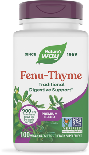 NATURE'S WAY FENU-THYME 900 MG 100 VEG CAP