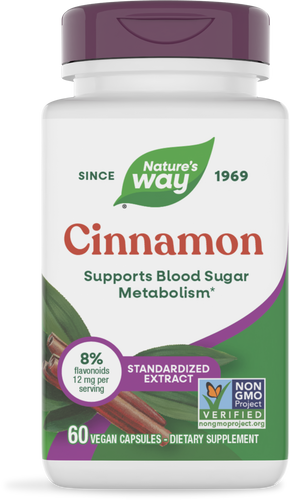 NATURE'S WAY CINNAMON 60 VEG CAP