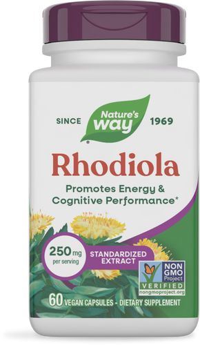 NATURE'S WAY RHODIOLA 250MG 60 VCAPS