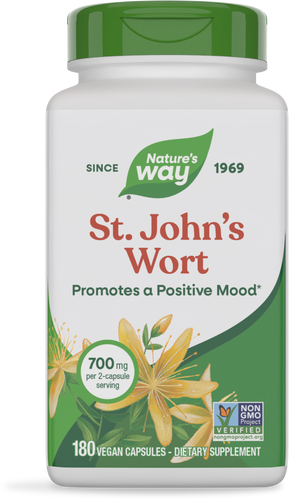 NATURE'S WAY ST. JOHN'S WORT 700 MG 180 VEG CAP