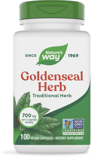 NATURE'S WAY GOLDENSEAL HERB 100 VEG CAPS