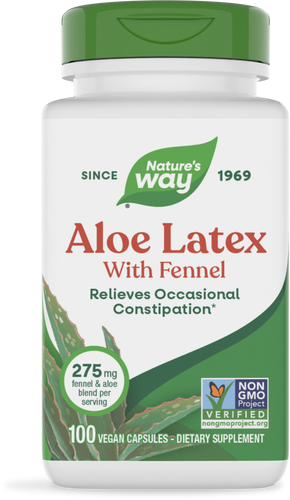 NATURE'S WAY ALOE VERA 100 VEG CAPSULES