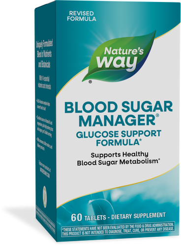 NATURE'S WAY BLOOD SUGAR MANAGER 60 TABLET