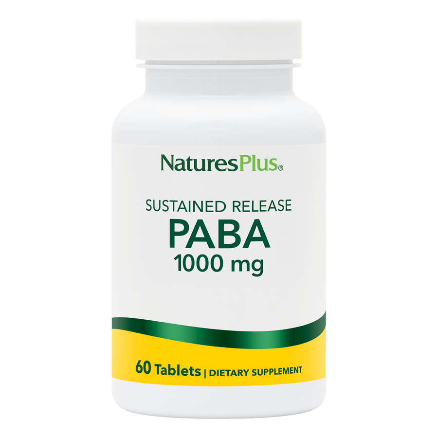 NaturesPlus PABA 1000 mg Sustained Release Tablets