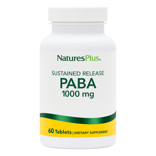 NaturesPlus PABA 1000 mg Sustained Release Tablets