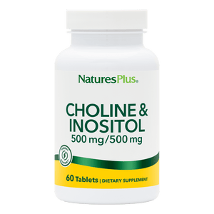 NaturesPlus Choline & Inositol 500 mg Tablets