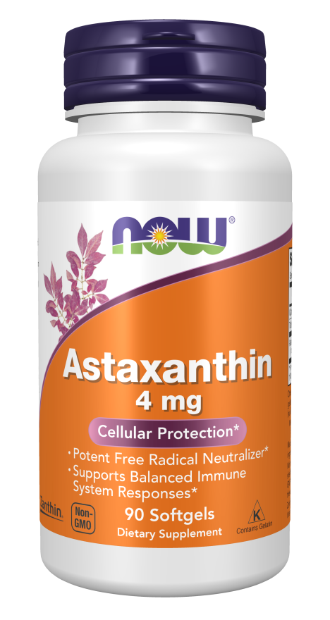 NOW ASTAXANTHIN 4 MG
