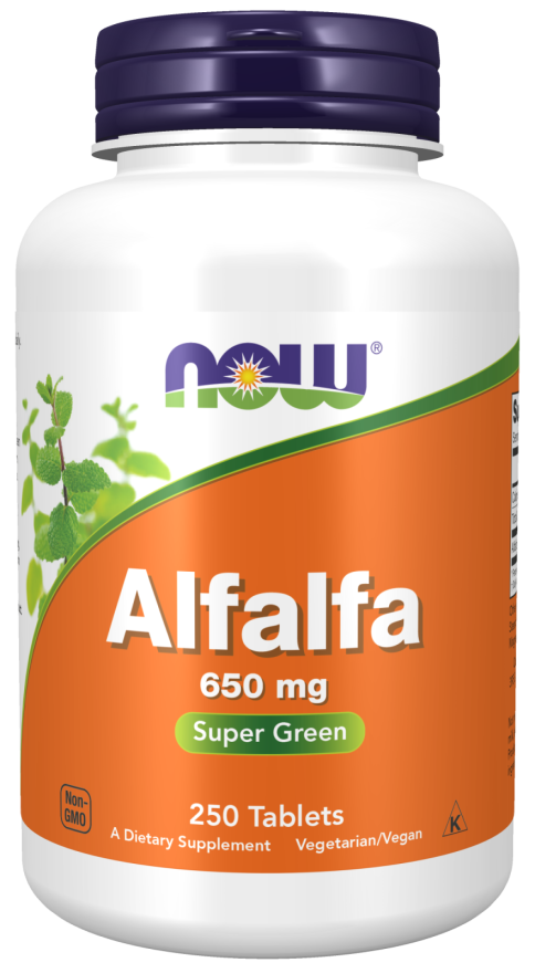 NOW ALFALFA 650 MG