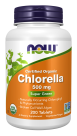 NOW Foods Chlorella 500 mg, Organic