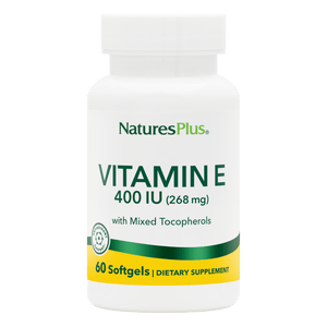 NaturesPlus Vitamin E 400 IU Mixed Tocopherol Softgels