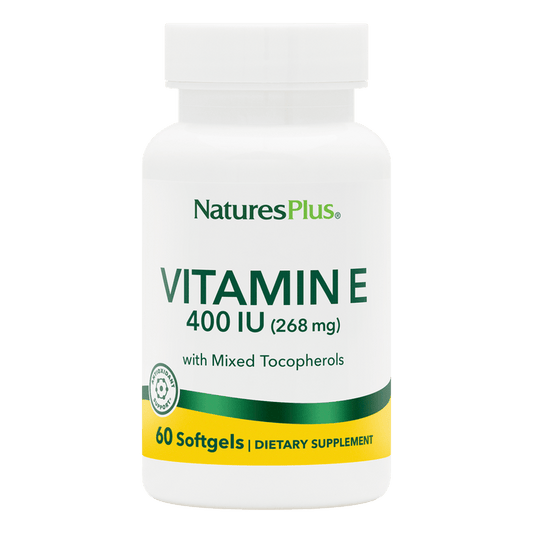 NaturesPlus Vitamin E 400 IU Mixed Tocopherol Softgels