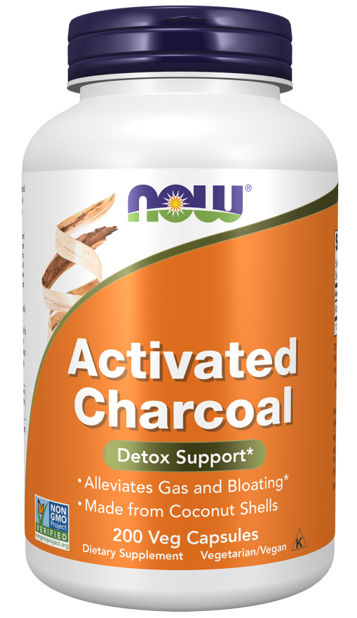 NOW ACTIVATED CHARCOAL