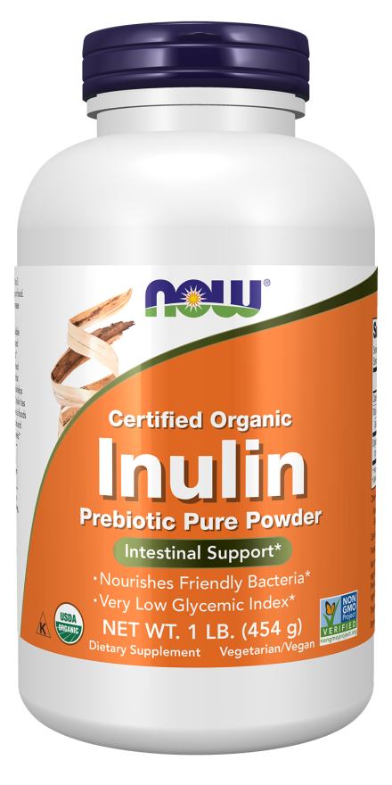 NOW INULIN POWDER 1 LB