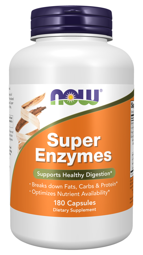 NOW SUPER ENZYMES 180 CAP