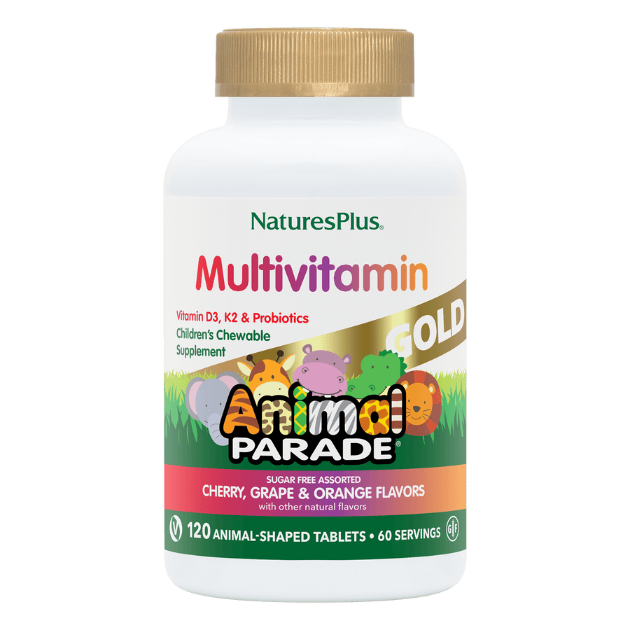 NaturesPlus Animal Parade¨ GOLD Multivitamin Children's Chewables - Assorted