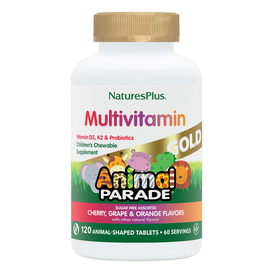 NaturesPlus Animal Parade¨ GOLD Multivitamin Children's Chewables - Assorted
