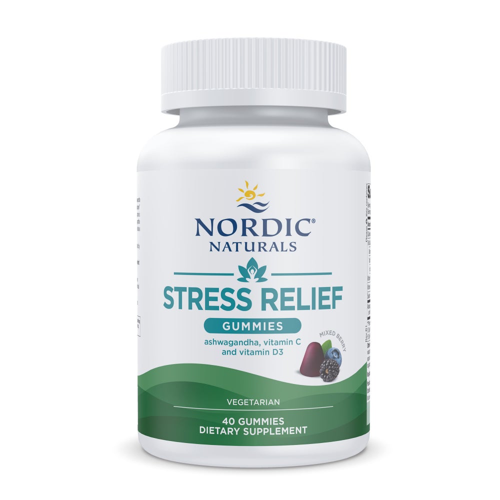 NORDIC NATURALS STRESS RELEIF 40 GUMMIES