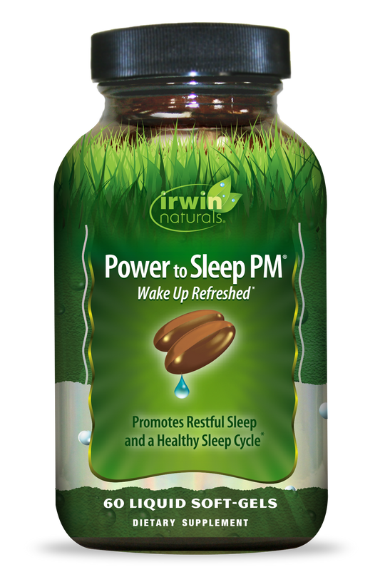 IRWIN NATURALS POWER TO SLEEP PM 60 SOFT GELS