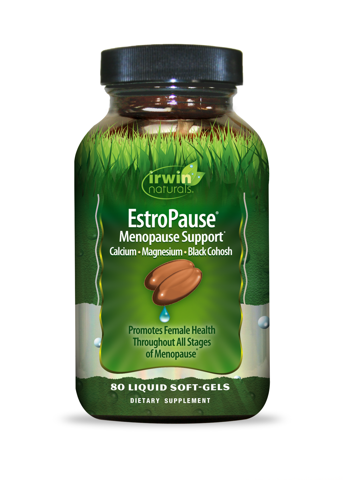IRWIN NATURALS ESTRO-PAUSE MENOPAUSE SUPPORT 80 GEL CAPSULES