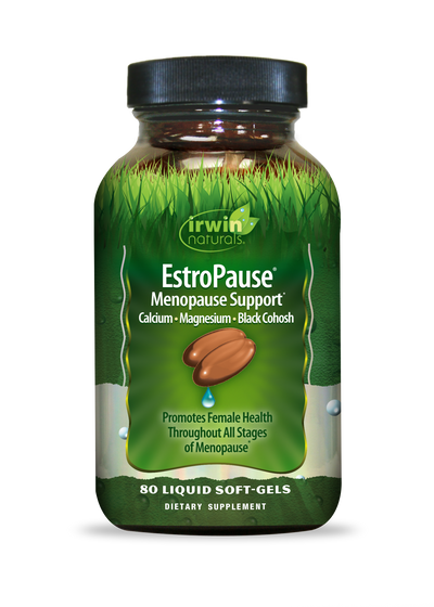 IRWIN NATURALS ESTRO-PAUSE MENOPAUSE SUPPORT 80 GEL CAPSULES