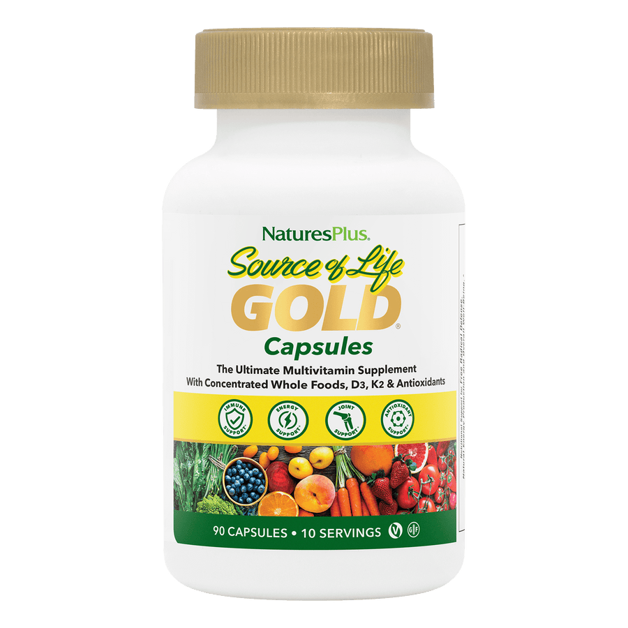 NaturesPlus Source of Life¨ GOLD Multivitamin Capsules