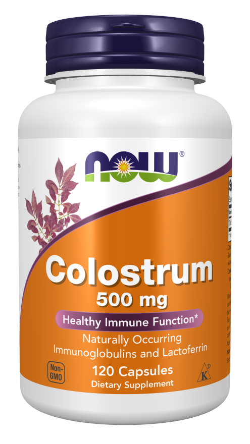 NOW COLOSTRUM 500 MG 120 CAP