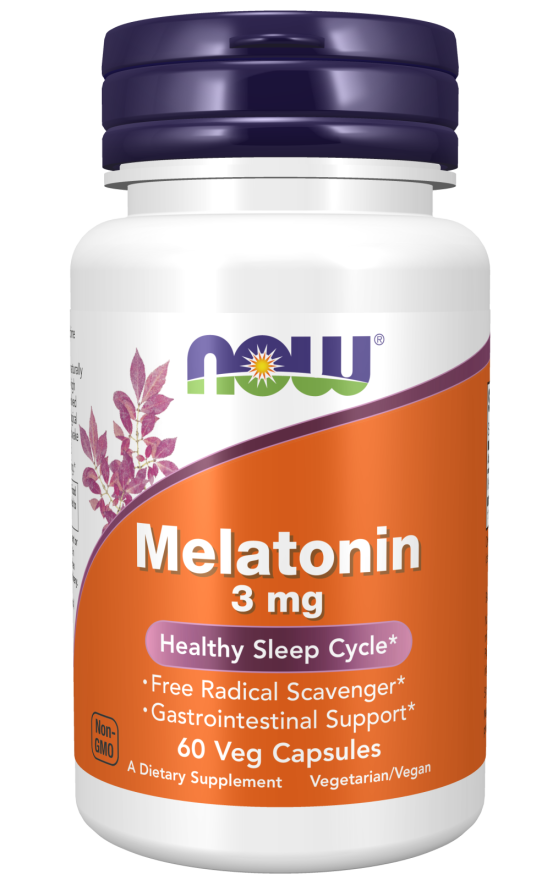 NOW MELATONIN 3 MG