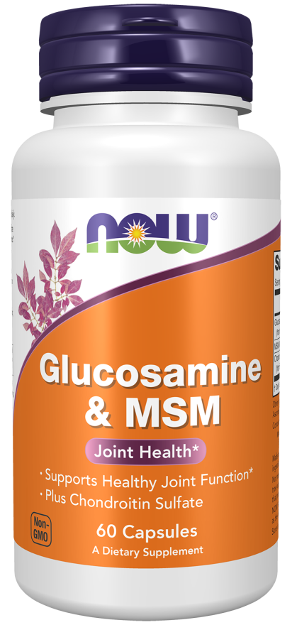 NOW GLUCOSAMINE & CHONDROITIN WITH MSM