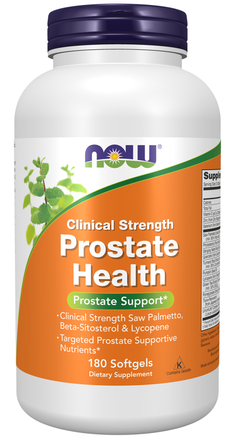 NOW PROSTATE HEALTH, CLINICAL STRENGTH
