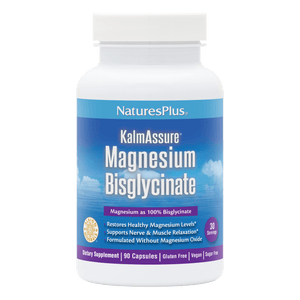 NaturesPlus KalmAssure® Cápsulas de bisglicinato de magnesio