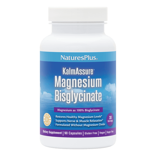NaturesPlus KalmAssure¨ Magnesium Bisglycinate Capsules