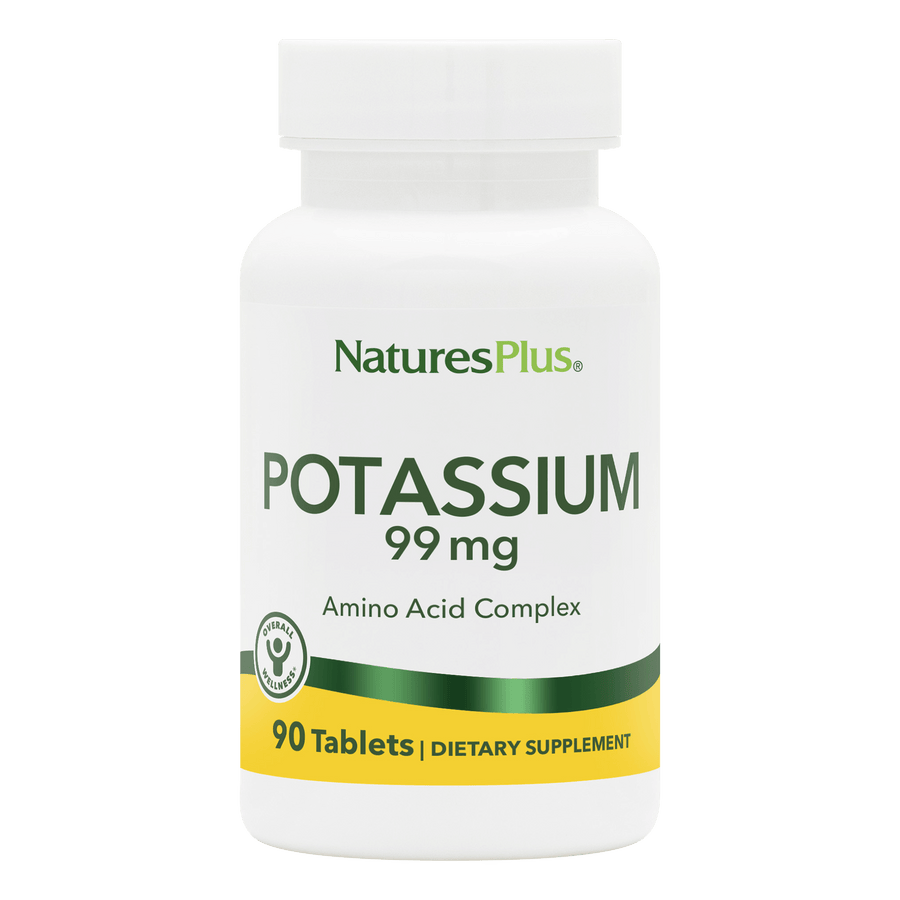 NaturesPlus Potassium 99 mg Tablets