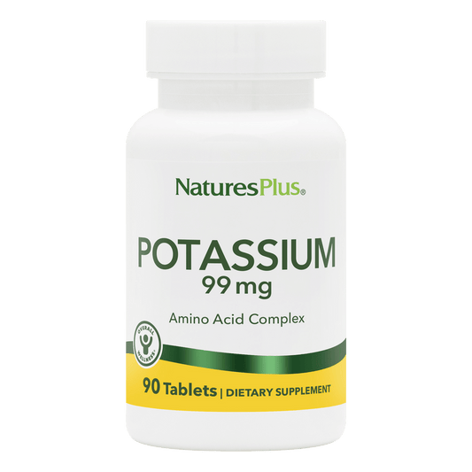 NaturesPlus Potassium 99 mg Tablets