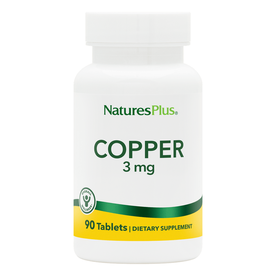NaturesPlus Copper 3 mg Tablets