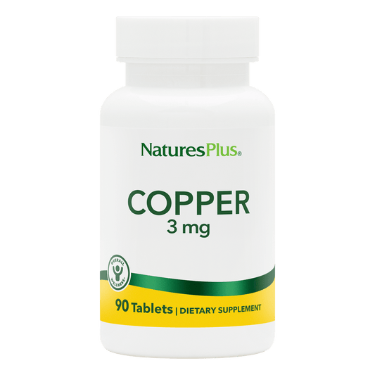 NaturesPlus Copper 3 mg Tablets
