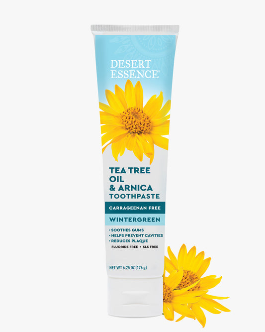 DESERT ESSENCE TOOTHPASTE TEA TREE ARNICA