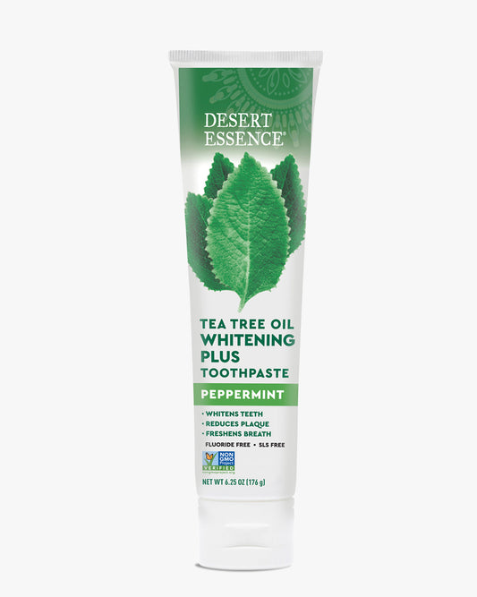 DESERT ESSENCE TOOTHPASTE WHITE+TEA TREE