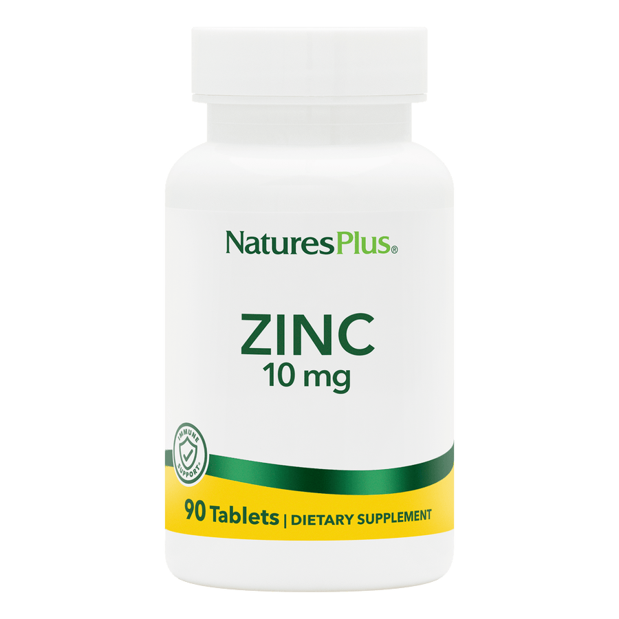 NaturesPlus Zinc 10 mg Tablets