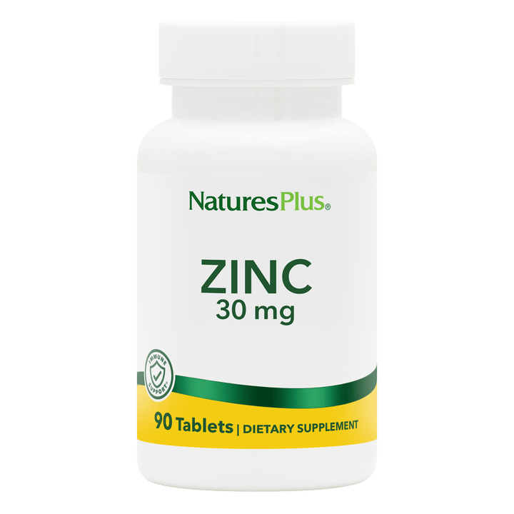 NaturesPlus Zinc 30 mg Tablets
