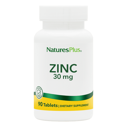NaturesPlus Zinc 30 mg Tablets